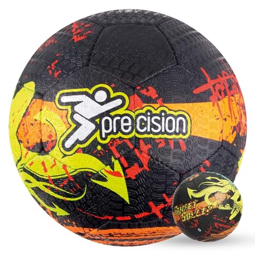 Precision Training Jugend-Fußball, Unisex, Street Mania, Mehrfarbig, Größe 4 von Precision