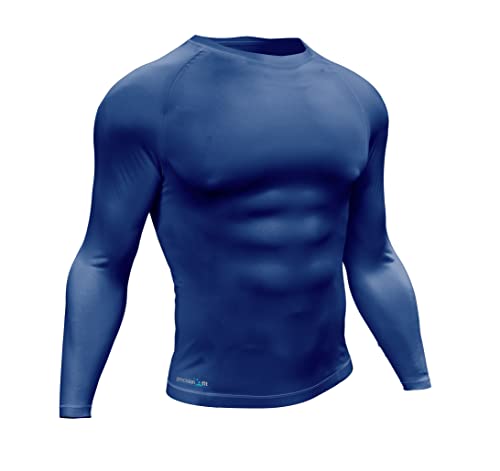 Precision Essential Base Layer Langarm-Shirt, Navy, XXL von Precision