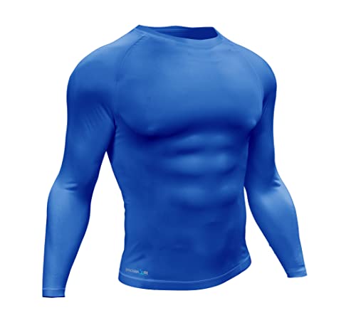 Precision Essential Base Layer Langarm-Shirt, königsblau, Größe S von Precision