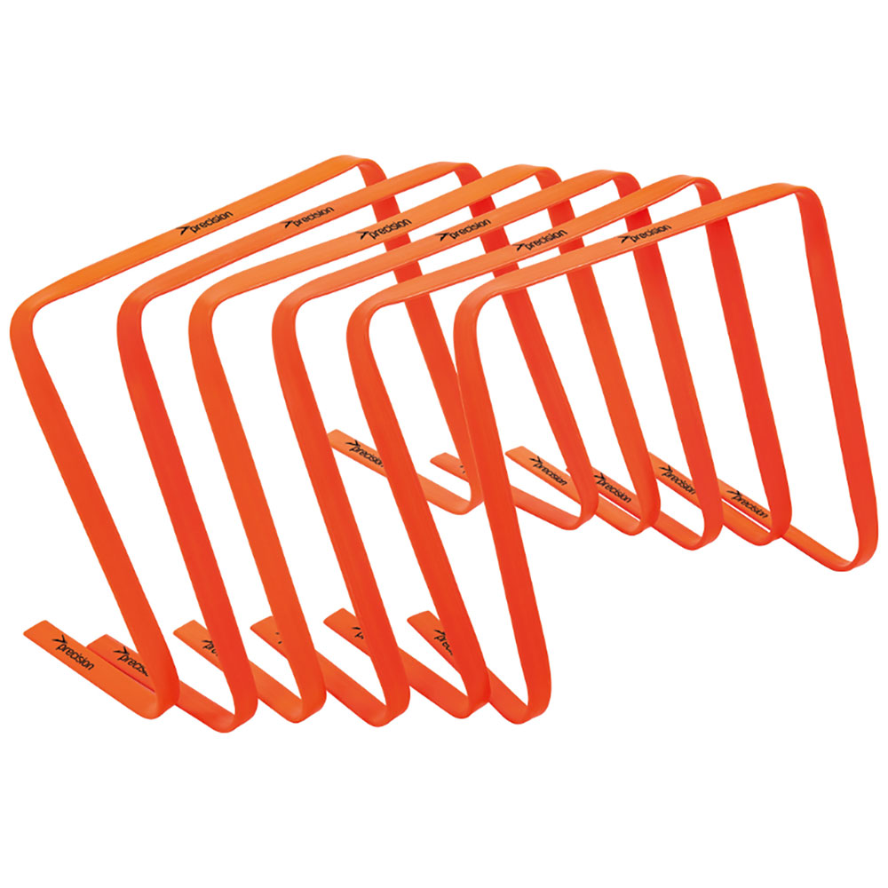 Precision Flat Agility Hurdle 6 Units Orange 38 cm Precision Flat Agility Hurdle 6 Units Orange 38 cm von Precision