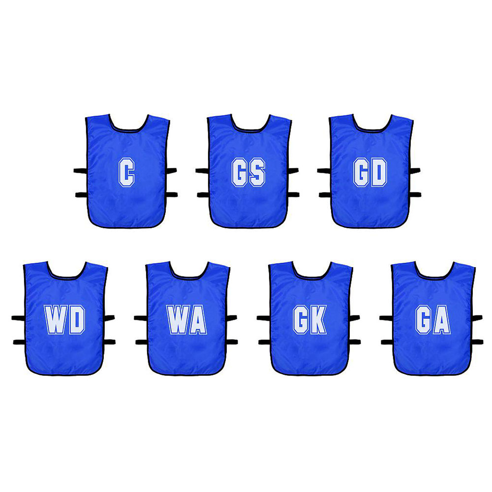 Precision Netball Training Bibs 7 Units Blau Adult Mann Precision Netball Training Bibs 7 Units Blau Adult Mann von Precision
