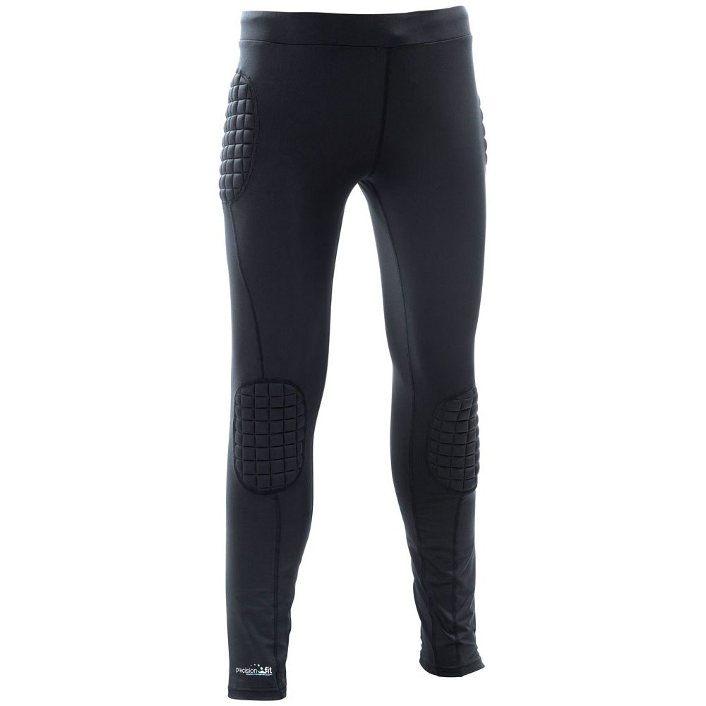 Precision Padded Baselayer Goalkeeper Protective Long Pant Schwarz XL von Precision