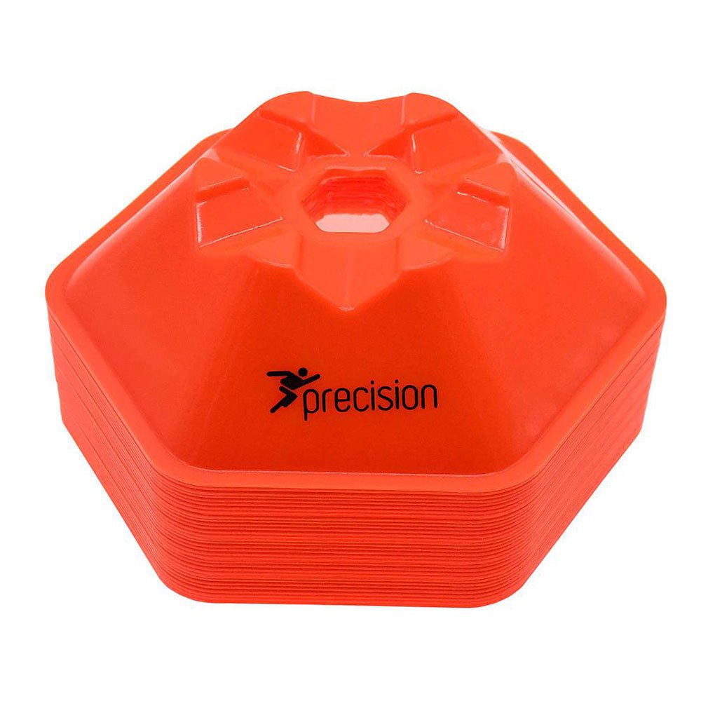 Precision Pro Hx Saucer Training Cones 50 Units Orange 20 cm von Precision