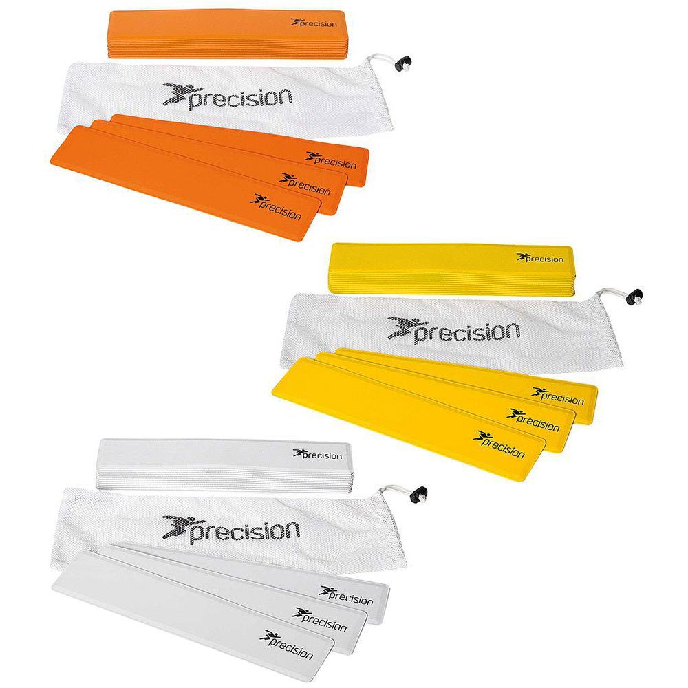 Precision Rectangular Rubber Markers 15 Units Durchsichtig 34 x 7 cm von Precision