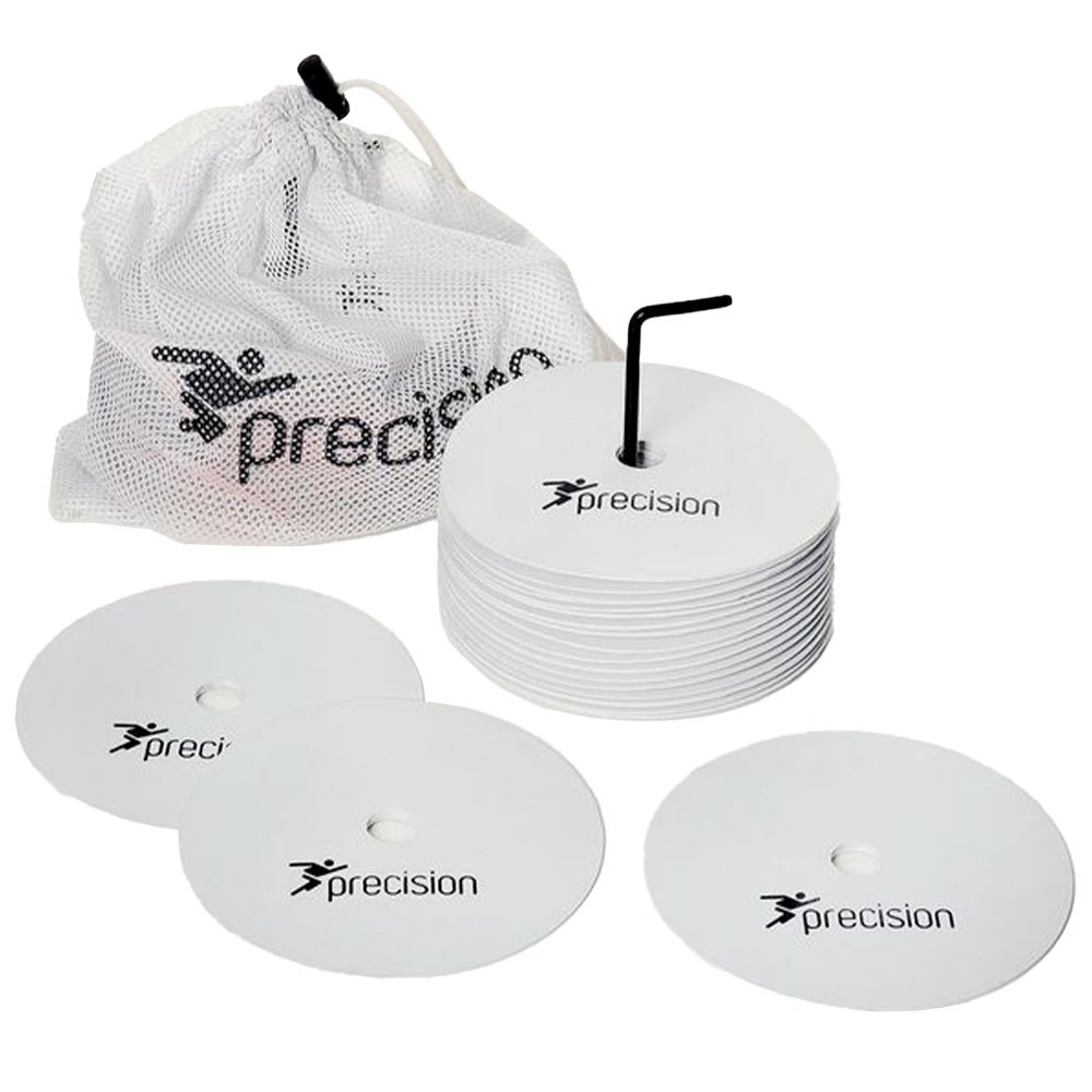 Precision Round Rubber Marker Discs 20 Units 20 Units Weiß 19.5 cm Precision Round Rubber Marker Discs 20 Units 20 Units Weiß 19.5 cm von Precision