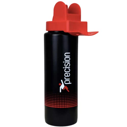 Precision Unisex's Team Hygiene-Wasserflasche, Schwarz/Rot, 1 Liter, Einheitsgröße, Weiß Precision Unisex's Team Hygiene-Wasserflasche, Schwarz/Rot, 1 Liter, Einheitsgröße, Weiß von Precision