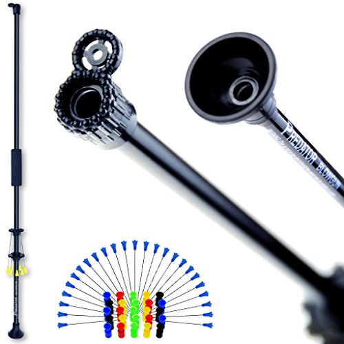 PREDATOR 36 Zoll Präzision Sport BLASROHR, 25 Trainings Darts & 25 Profi Pfeile, inkl. Rohr-Magazin.40 Caliber/Flugzeug-ALU/Made in USA PREDATOR 36 Zoll Präzision Sport BLASROHR, 25 Trainings Darts & 25 Profi Pfeile, inkl. Rohr-Magazin.40 Caliber/Flugzeug-ALU/Made in USA von PREDATOR