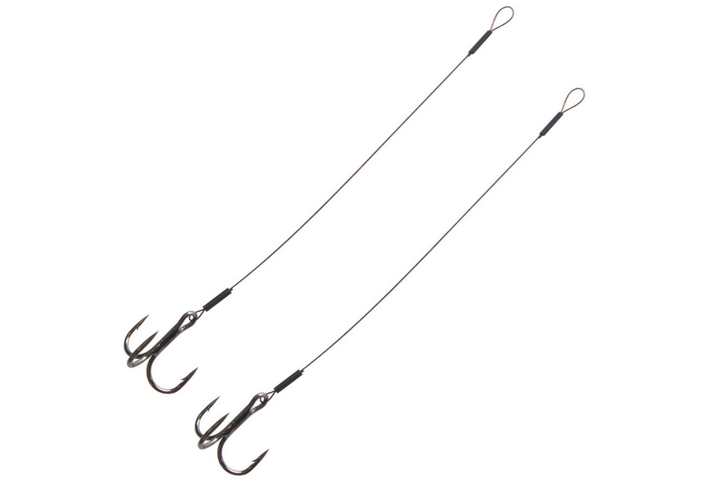 Predax Drillingshaken Predax Stinger 1x7 schwarz ummantelt - 2 Angsthaken Predax Drillingshaken Predax Stinger 1x7 schwarz ummantelt - 2 Angsthaken von Predax