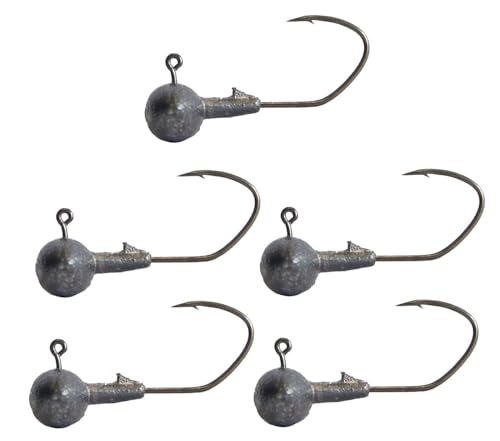 Predax MSF Jighaken Football - Jigköpfe, Größe/Gewicht/Packungsinhalt:Gr. 1/3.5g / 5 Stück Predax MSF Jighaken Football - Jigköpfe, Größe/Gewicht/Packungsinhalt:Gr. 1/3.5g / 5 Stück von Predax