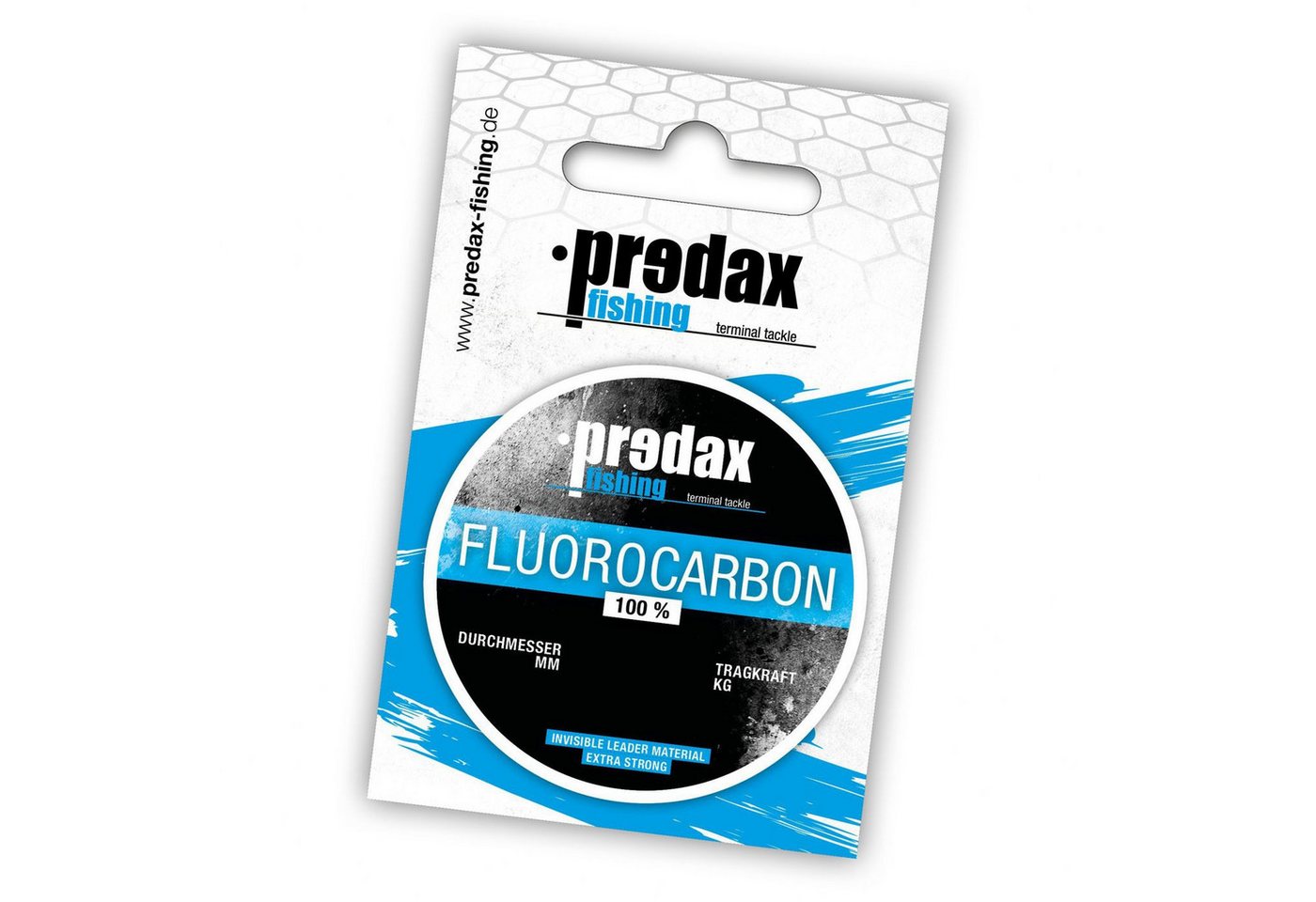 Predax Vorfachschnur Predax Fluorocarbon Schnur 0,30mm 6,3Kg 30m Spule von Predax