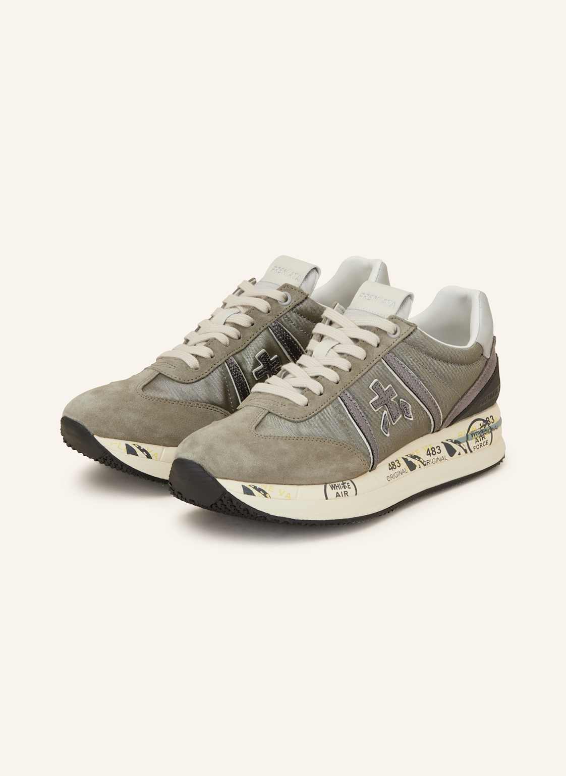 Premiata Sneaker Conny grau von Premiata