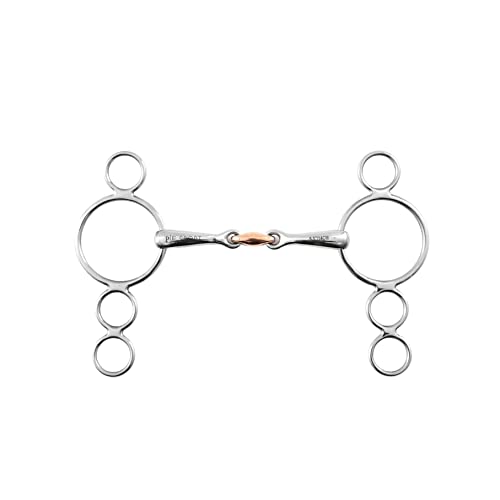 Premier Equine Gebiss 4 Ringe Pessoa doppelt gebrochen für Pferd Premier Equine Gebiss 4 Ringe Pessoa doppelt gebrochen für Pferd von Premier Equine
