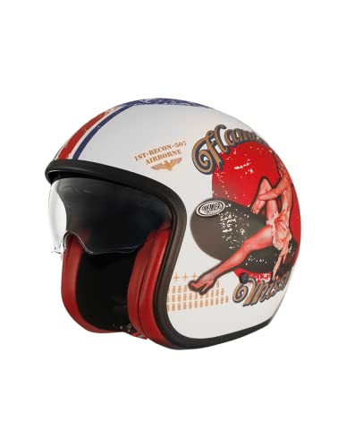 Premier Offener Helm Vintage,PIN UP8 BM,XL Premier Offener Helm Vintage,PIN UP8 BM,XL von Premier