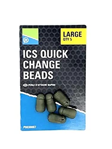 Preston Feederperlen für Feedervorfächer ICS Elasticated Quick Change Bead, Größe:Large Preston Feederperlen für Feedervorfächer ICS Elasticated Quick Change Bead, Größe:Large von Preston