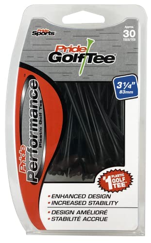 Pride Golf Tee Evolution Golf Tees, schwarz Pride Golf Tee Evolution Golf Tees, schwarz von Pride Golf Tee