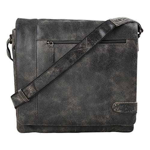 fixbag FB1247156 - Fahrrad-Umhängetasche mit Klickfix Adapterplatte + Lenker Adapter E fürs E-Bike, Fahrradtasche, Schultertasche aus Echt Leder, Tasche ca. 31 x 34,5 x 9 cm, Schwarz fixbag FB1247156 - Fahrrad-Umhängetasche mit Klickfix Adapterplatte + Lenker Adapter E fürs E-Bike, Fahrradtasche, Schultertasche aus Echt Leder, Tasche ca. 31 x 34,5 x 9 cm, Schwarz von fixbag