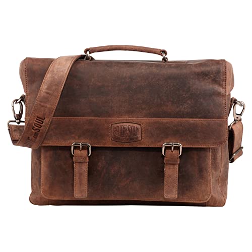 fixbag FB2047139 - Fahrrad-Businesstasche mit Klickfix Kompakt Taschenschiene fürs Fahrrad, Laptoptasche für 15" Notebook, Schultertasche aus Echt Leder, ca. 28,5 x 37,5 x 13 cm, Braun fixbag FB2047139 - Fahrrad-Businesstasche mit Klickfix Kompakt Taschenschiene fürs Fahrrad, Laptoptasche für 15" Notebook, Schultertasche aus Echt Leder, ca. 28,5 x 37,5 x 13 cm, Braun von fixbag