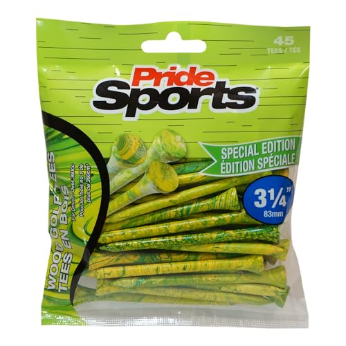 PrideSports Golf Pride Tee T-Shirt, grün, 3 1/4 PrideSports Golf Pride Tee T-Shirt, grün, 3 1/4 von PrideSports