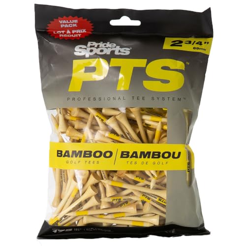 PrideSports Pt Bamboo Golf-T-Shirt, weiß, 2 3/4 PrideSports Pt Bamboo Golf-T-Shirt, weiß, 2 3/4 von PrideSports