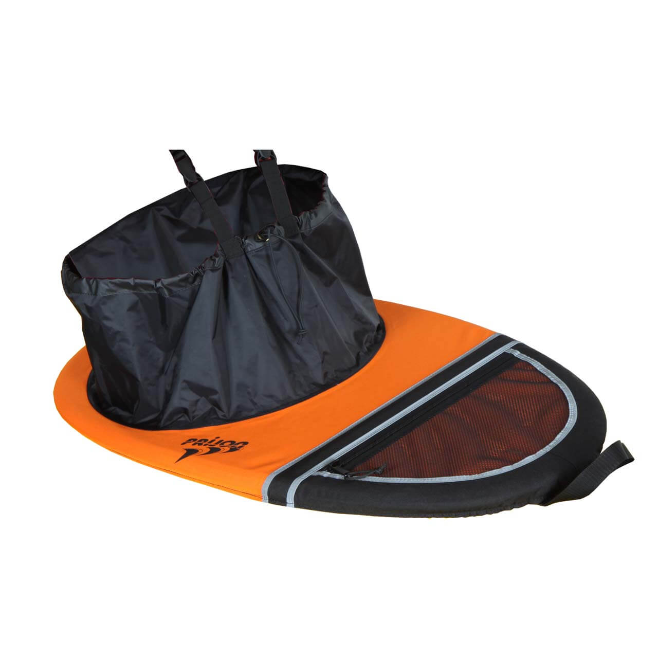 Prijon Spritzdecke Nylon Traveller - Schwarz/Orange, Gr 5 von Prijon}