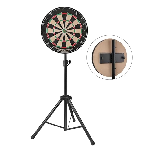 Dartscheiben Ständer Dreibein drinnen & draußen | Dartscheibe Ständer Flexible Höhe Garten | Dartboard Stand Outdoor Dartscheiben Ständer Dreibein drinnen & draußen | Dartscheibe Ständer Flexible Höhe Garten | Dartboard Stand Outdoor von Primal Internet GmbH