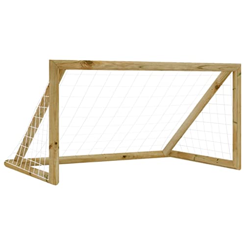 Fußballtor Garten für Kinder inkl. Tornetz | Besonders stabiles Holz | 160 cm breit, 80 cm hoch Fußballtor Garten für Kinder inkl. Tornetz | Besonders stabiles Holz | 160 cm breit, 80 cm hoch von Primal Internet GmbH