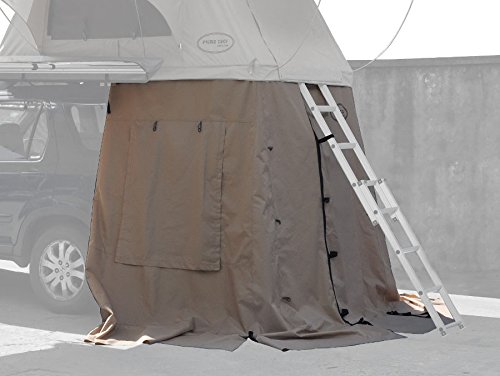 Prime Tech Vorzelt zum Autodachzelt Wasteland beige, 140x120x200cm von Prime Tech