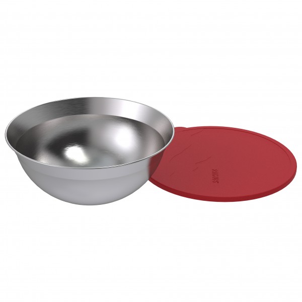 Primus - Campfire Bowl Stainless with Lid Gr One Size grau/rot/rosa von Primus