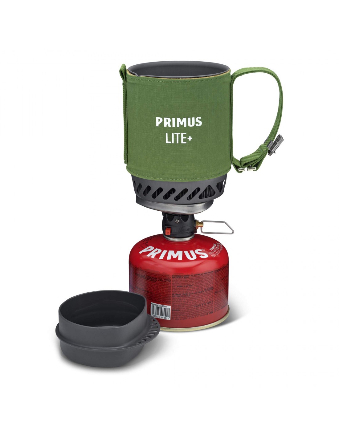 Primus Lite Plus Stove System Fern Kocher Konstruktion - Kartusche darunter, Kocher Brennstoff - Butan / Propan, Kocher Variante - Einflammenkocher, von Primus