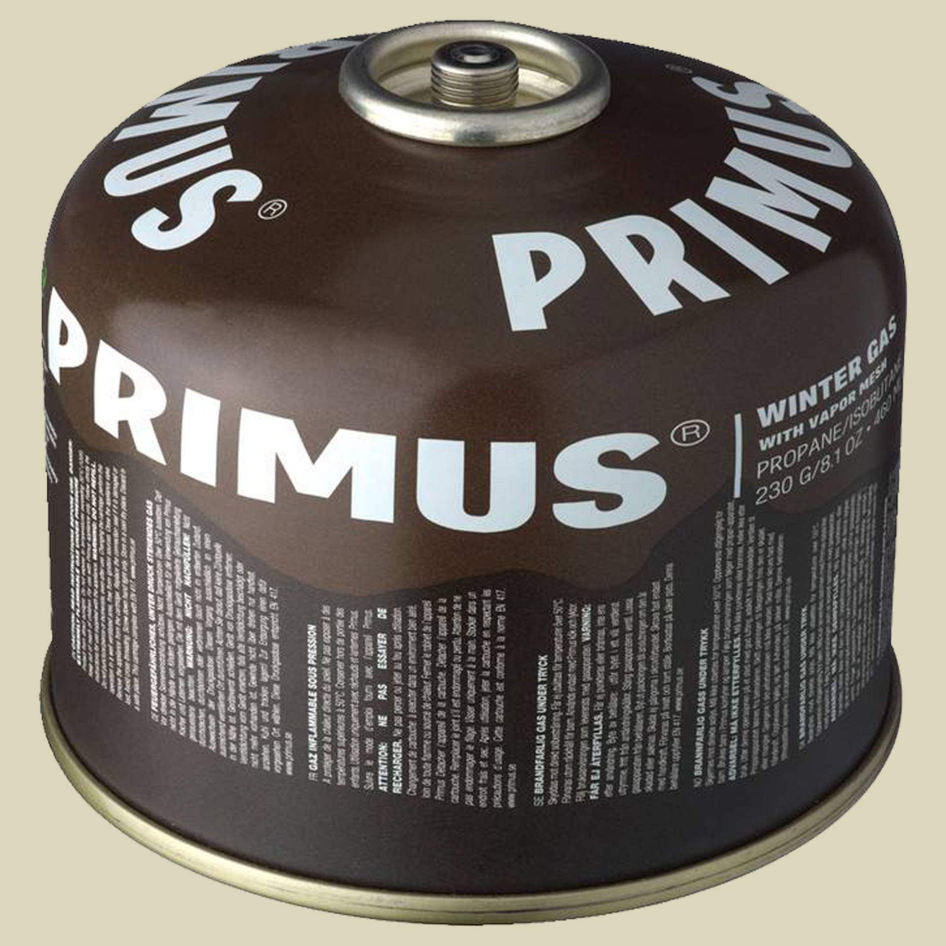 Winter Gas 230 g Gaskartusche mit Sicherheitsventil Winter Gas 230 g Gaskartusche mit Sicherheitsventil von Primus