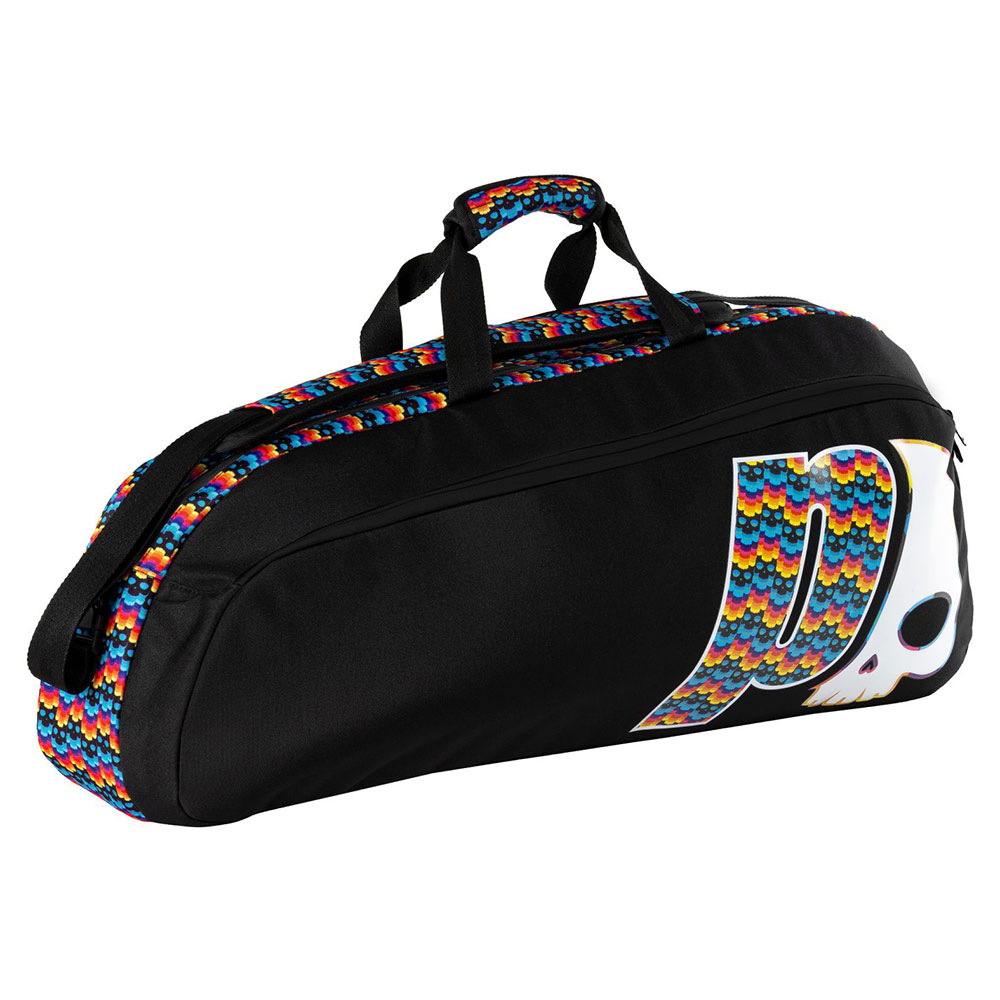 Prince Skulls Racket Bag Schwarz Prince Skulls Racket Bag Schwarz von Prince