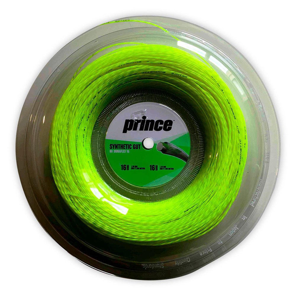 Prince Synthetic Gut Duraflex 200 M Tennis Reel String Grün 1.30 mm von Prince