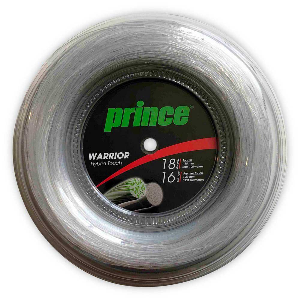 Prince Warrior Hybrid Touch 200 M Tennis Reel String Silber 1.18 mm / 1.30 mm von Prince