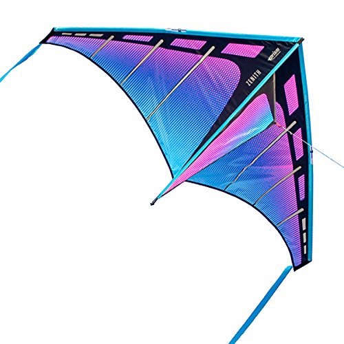 Prism Kite Technology Zenith 5 Delta-Drachen mit Einzelschnur, Ultraviolett Prism Kite Technology Zenith 5 Delta-Drachen mit Einzelschnur, Ultraviolett von Prism