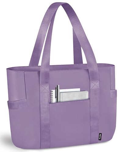 Prite Laptop-Tragetasche für Damen, wasserdichte Schultertasche mit 40,6 cm Computerfach für Arbeit, Schule, Reisen,violett Prite Laptop-Tragetasche für Damen, wasserdichte Schultertasche mit 40,6 cm Computerfach für Arbeit, Schule, Reisen,violett von Prite