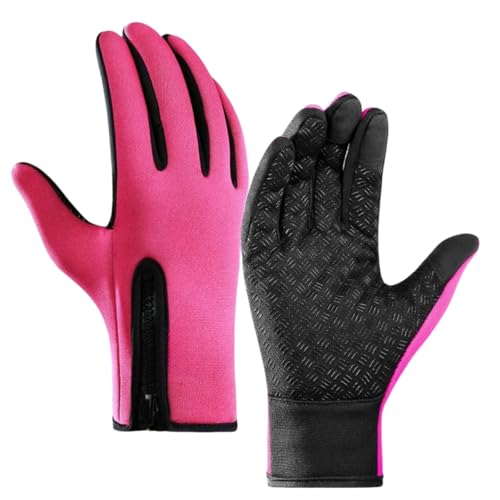 Prldm Thermohandschuhe für den Winter, wasserdichte, Winddichte und warme Touchscreen-Handschuhe, ideal zum Radfahren, Laufen und Autofahren von Prldm