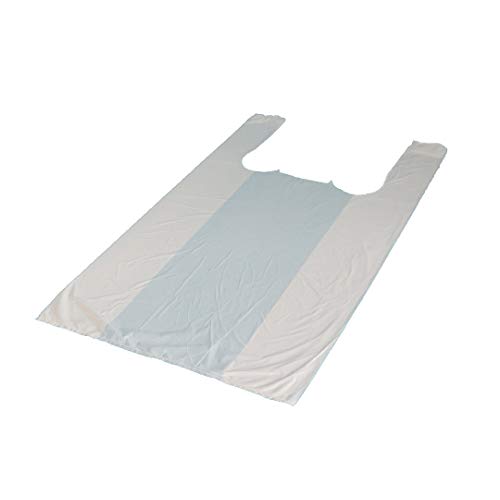 Pro DP 1000 Hemdchentragetaschen Plastiktüten Hemdchenbeutel Shopper Bags 28+14x48cm weiß extrastark MDPE 14my - Inkl. Verpackungslizenz in D Pro DP 1000 Hemdchentragetaschen Plastiktüten Hemdchenbeutel Shopper Bags 28+14x48cm weiß extrastark MDPE 14my - Inkl. Verpackungslizenz in D von Pro DP