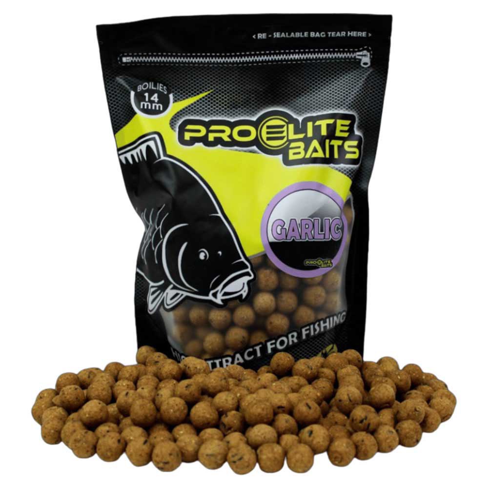 Pro Elite Baits 3.5kg Boilie Garlic Gelb 14 mm von Pro Elite Baits