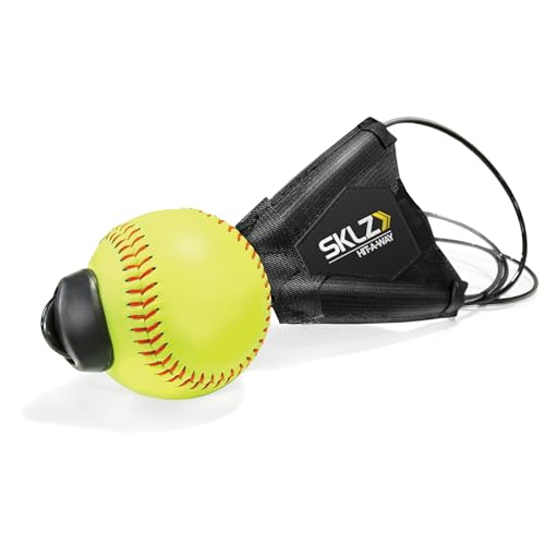 SKLZ Hit-A-Way Batting Swing Trainer für Baseball und Softball, Softball, Schwarz/Gelb SKLZ Hit-A-Way Batting Swing Trainer für Baseball und Softball, Softball, Schwarz/Gelb von SKLZ