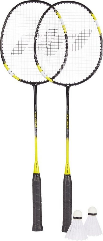 Pro Touch Badmintonschläger PRO TOUCH Badminton-Set Speed 300 für zwei Einsteiger bzw. Freizeitspieler von Pro Touch