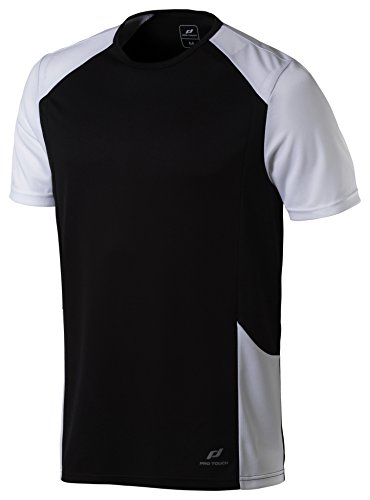 Pro Touch Herren Cup T-Shirt, Schwarz/Weiß, L Pro Touch Herren Cup T-Shirt, Schwarz/Weiß, L von Pro Touch