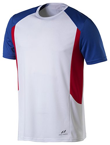 Pro Touch Herren Cup T-Shirt, Weiß/Blau/Rot, M Pro Touch Herren Cup T-Shirt, Weiß/Blau/Rot, M von Pro Touch