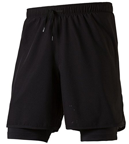 Pro Touch Herren Shorts 2-in-1 Allen IV, Black/Black, XXL Pro Touch Herren Shorts 2-in-1 Allen IV, Black/Black, XXL von Pro Touch