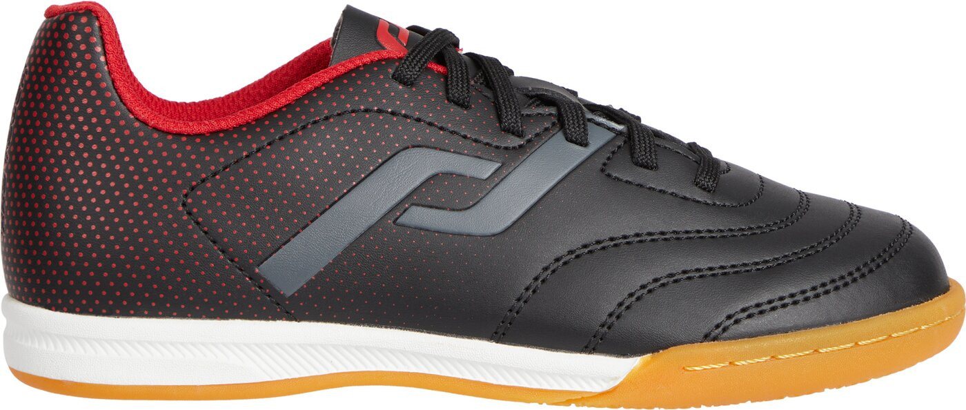 Pro Touch Kinder Fußball-Hallenschuhe - Ind Classic III IN JR - Schwarz/Rot/Weiß Fußballschuh Pro Touch Kinder Fußball-Hallenschuhe - Ind Classic III IN JR - Schwarz/Rot/Weiß Fußballschuh von Pro Touch