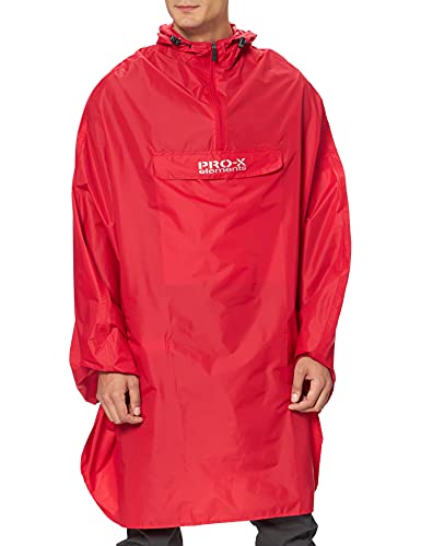 PRO-X Elements Unisex Paso Poncho, Rot, XL-XXL EU PRO-X Elements Unisex Paso Poncho, Rot, XL-XXL EU von PRO-X elements