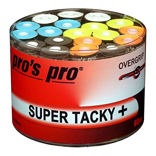 Pro's Pro Super Tacky Plus Overgrip 60 Stück, Sortiert Pro's Pro Super Tacky Plus Overgrip 60 Stück, Sortiert von Pro's Pro