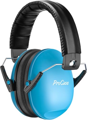 ProCase Kinder Gehörschutz NRR 21dB Lärmschutz für 3-12 Jahren Ohrenschützer Kapselgehörschutz für Schlaf, Reisen & Karnevalsumzügen Autismus Noise Cancelling von ProCase