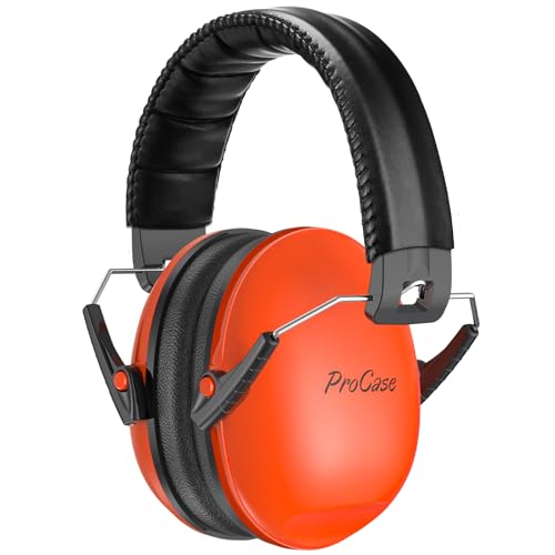 ProCase Gehörschutz Kinder Lärmschutz Kopfhörer Ohrenschützer Hörschutz NRR 21dB Kapselgehörschutz 3-12 Kinder Schallschutz Kopfhörer Faltbar mit verstellbar Kopfbügel Noise Cancelling -Orange ProCase Gehörschutz Kinder Lärmschutz Kopfhörer Ohrenschützer Hörschutz NRR 21dB Kapselgehörschutz 3-12 Kinder Schallschutz Kopfhörer Faltbar mit verstellbar Kopfbügel Noise Cancelling -Orange von ProCase
