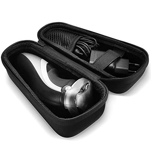 ProCase Hartschalenetui für Philips Norelco Elektrischer Rasierer, Hülle zum Reisen Verwendung Schutz Tasche für Philips Norelco Herren Elektrischer Trimmer und Rasierappara -Schwarz ProCase Hartschalenetui für Philips Norelco Elektrischer Rasierer, Hülle zum Reisen Verwendung Schutz Tasche für Philips Norelco Herren Elektrischer Trimmer und Rasierappara -Schwarz von ProCase