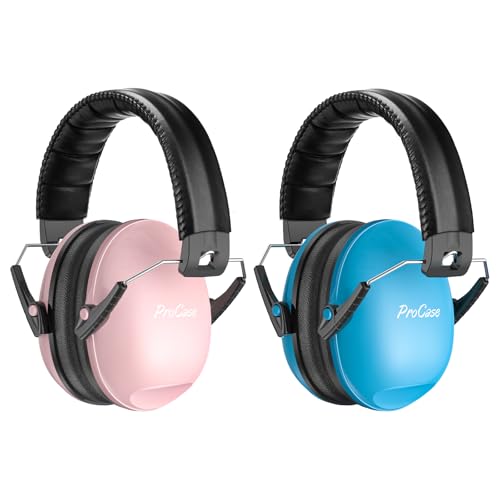 ProCase Kinder Gehörschutz NRR 21dB Lärmschutz für 3-12 Jahren Ohrenschützer Kapselgehörschutz für Schlaf, Reisen & Karnevalsumzügen Autismus Noise Cancelling ProCase Kinder Gehörschutz NRR 21dB Lärmschutz für 3-12 Jahren Ohrenschützer Kapselgehörschutz für Schlaf, Reisen & Karnevalsumzügen Autismus Noise Cancelling von ProCase